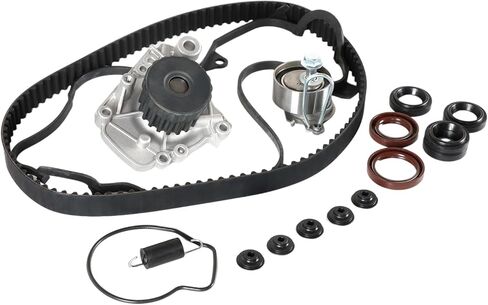 Timing Belt Kit Water Pump Fit for 2003-2017 Accord Odyssey Pilot Ridgeline 3.5L 3.0L for 03-18 TL MDX RDX RL TSX ZDX Saturn 3.7L 3.5L 3.2L Engine Replacement Parts w/Pulley Tensioner Camshaft Seal in Saudi Arabia