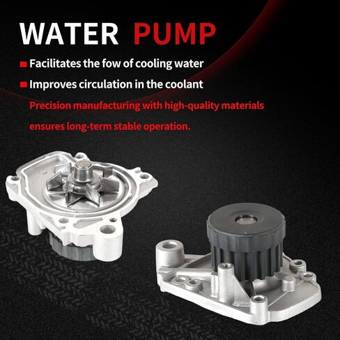Timing Belt Kit Water Pump Fit for 2003-2017 Accord Odyssey Pilot Ridgeline 3.5L 3.0L for 03-18 TL MDX RDX RL TSX ZDX Saturn 3.7L 3.5L 3.2L Engine Replacement Parts w/Pulley Tensioner Camshaft Seal in Saudi Arabia