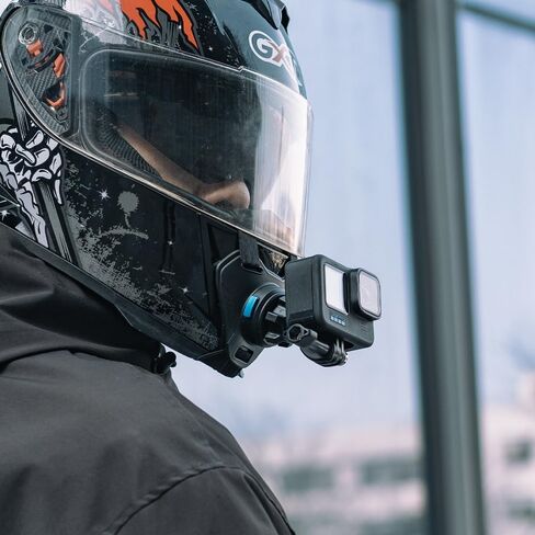 حقيبة ظهر مغناطيسية سريعة الفك من SUREWO، حزام كتف، حزام كتف، حامل بمشبك متوافق مع Gopro Hero 12/11/10/9/8/7/(2018)/6/5 أسود، DJI Osmo Action 4/3 والمزيد in Kuwait