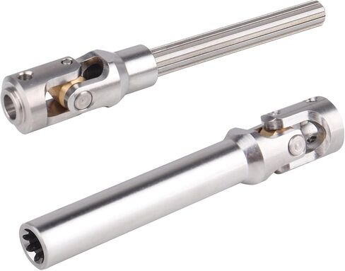 Steel Drive Shaft Heavy-Duty for 1/10 Scale Traxxas TRX4, Axial SCX10 90046, AXI03007, Redcat Gen8 RC Crawler Upgrade Parts(81-106mm) in Kuwait