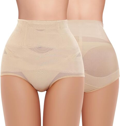 Tummy Control Thong Shapewear for Women-High Waisted Body Shaper Thong Panties Girdle Seamless Compression Underwear in Saudi Arabia