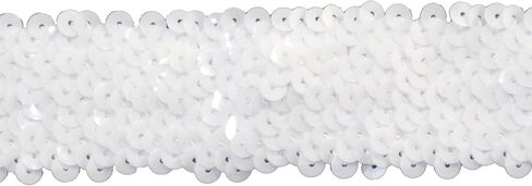 Belagio Enterprises 1 1/2-Inch Polyester Stretchable Sequin Trim (10 Yard Roll) | BQ-303-26 Purple in Kuwait
