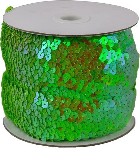 Belagio Enterprises 1 1/2-Inch Polyester Stretchable Sequin Trim (10 Yard Roll) | BQ-303-26 Purple in Kuwait