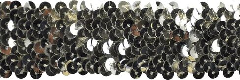 Belagio Enterprises 1 1/2-Inch Polyester Stretchable Sequin Trim (10 Yard Roll) | BQ-303-26 Purple in Kuwait