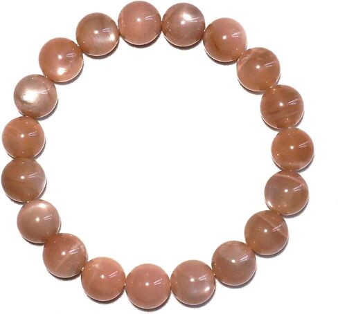 لابرادوريت رقائق سوار | شظايا كريستال فلاش الطبيعية - الحماية المصنوعة يدويًا و Magic Energy Third Eye Chakra Gemstones تكديس للتأمل المجوهرات | يناسب معصم صغير من 6 إلى 7 بوصات in Kuwait