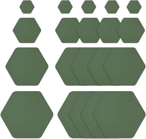 20pcs أسفل السترة تصحيح بقع مقاومة للماء لماصق ذاتي ما قبل القطع. in Kuwait