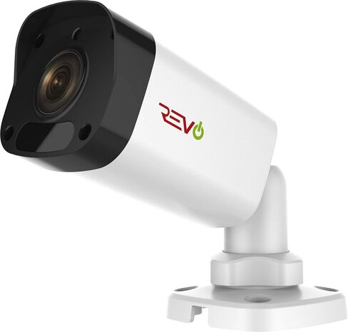 REVO America Ultra HD 4MP IP IK10 Vandal Proof Dome Security Camera - 100' Night Vision, IP66 Weather Resistant, 3DNR, ONVIF Compatible, White in Saudi Arabia