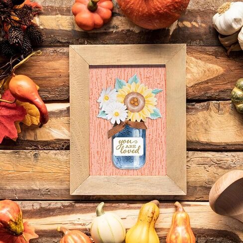 3D Textured Embossing Folders for Card Making, Wooden Lace Plastic Embossing Folders Grain Embossing Folder Craft Card Template for DIY Scrapbooking in Kuwait