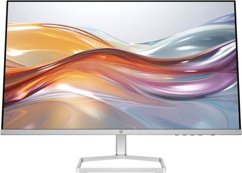 شاشة HP Series 5 524sw (تستبدل M24FW) 94C21AA#ABA مع Docztorm Dock، شاشة 24 بوصة FHD IPS (1920x1080)، HDMI، VGA، خالية من الوميض، مثالية للمنزل والأعمال، أبيض/فضي (أحدث طراز 2024) (عبوتان ) in Saudi Arabia