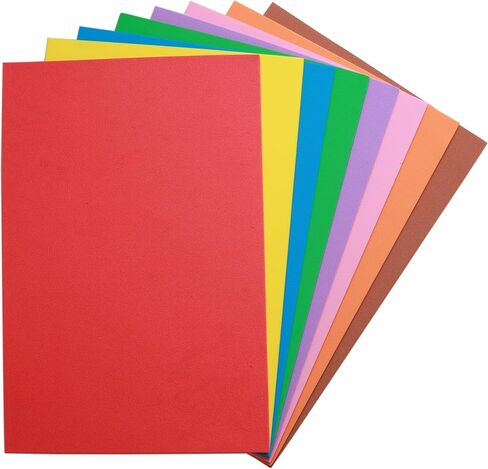 White EVA Foam Sheets, 6 x 9 Inch, 2mm Thick – Foam Paper for DIY Arts and Crafts, School Projects, and More – 8 Pack in Kuwait