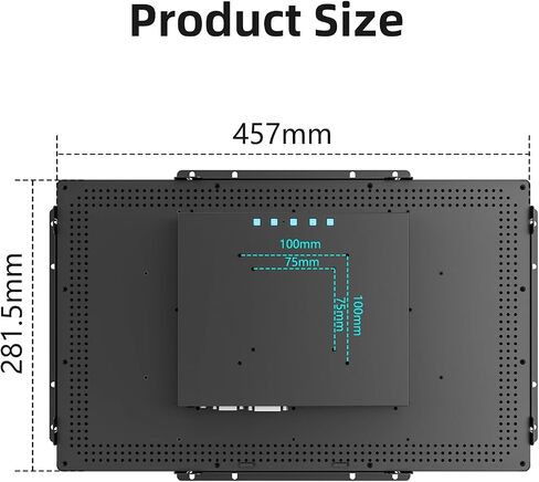 شاشة لمس سعوية صناعية 21.5 بوصة 10 نقاط، مقاومة للماء IP65 1920x1080 @ 60 هرتز TFT LCD IK08 شاشة لمس بتصميم إطار مفتوح مناسبة للأكشاك in Kuwait