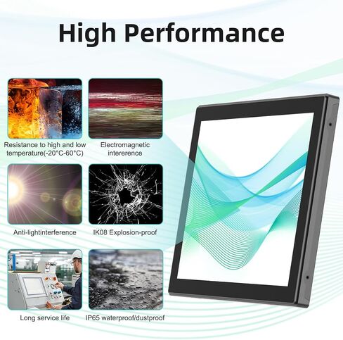 شاشة لمس سعوية صناعية 21.5 بوصة 10 نقاط، مقاومة للماء IP65 1920x1080 @ 60 هرتز TFT LCD IK08 شاشة لمس بتصميم إطار مفتوح مناسبة للأكشاك in Kuwait