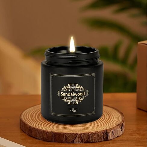 6 Pack Candles for Home Scented,Jar Candles,Lavender Candle,Aromatherapy Candle Gifts Set for Women,Long Lasting Scented Candles Gift for Birthday Mother's Thanksgiving Day Present in Saudi Arabia