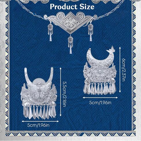 Handmade Decorative Fridge Magnets & Cute Car Air Vent Clips, Funny Spiritual knick knacks, Art Vintage Style Kitchen Decor, Girly Car Accessories, Silver Blessing Crown from the East.(Moon Goddess) in Saudi Arabia