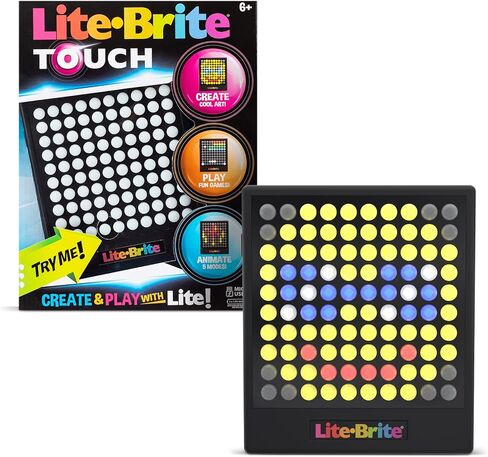 Lite Brite Mini Touch ، إنشاء الفن مع الضوء ، ويعزز الإبداع ، وهدية للفتيات والفتيان الذين تتراوح أعمارهم بين 6 سنوات in Kuwait