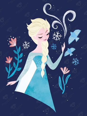 DIAMOND ART CLUB Beautiful Destroyer Diamond Painting Kit, Fun DIY Crafts for Adults, Round Diamond Art Canvas, 13" x 13" in Kuwait