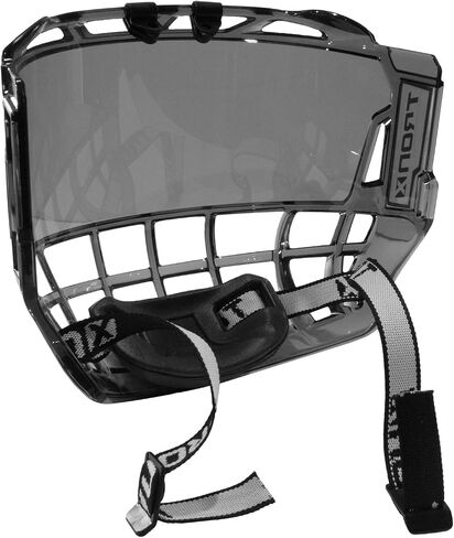 TronX S980 Senior Adult Hockey Clear Full Face Shield Visor Anti-Scratch/Anti-Fog - New 2024 Model in Saudi Arabia