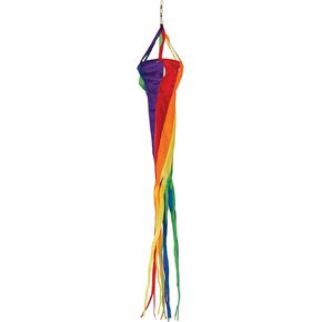 In the Breeze 5228 — 60-inch Fiesta Spinsock — Colorful and Fun Spinning Windsock, Kite Line Laundry…
