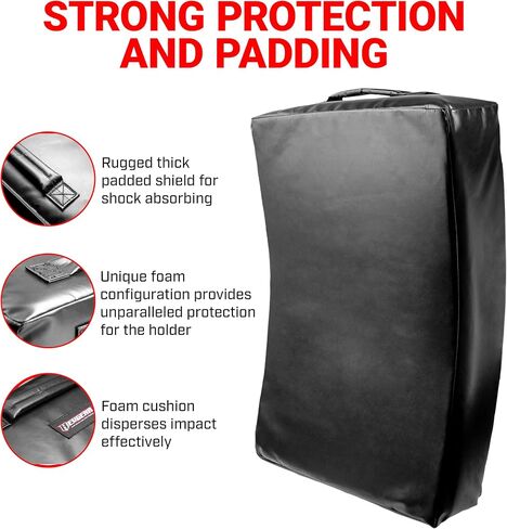 Revgear Kick Pad Shield, Body Shield for Martial Arts, Muay Thai, MMA, Karate, Kickboxing, Blocking, Kickguard, Self-Defense - Multi-Discipline Use in Saudi Arabia