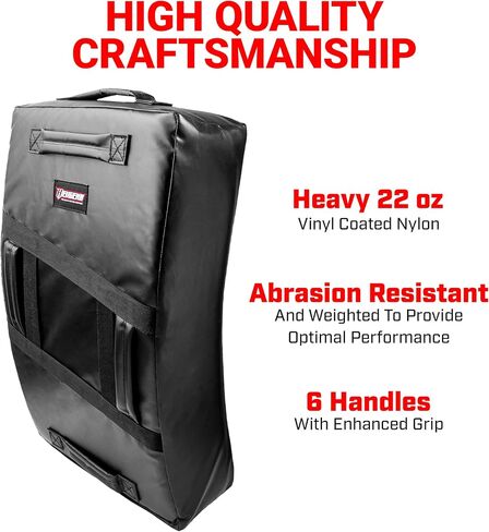 Revgear Kick Pad Shield, Body Shield for Martial Arts, Muay Thai, MMA, Karate, Kickboxing, Blocking, Kickguard, Self-Defense - Multi-Discipline Use in Saudi Arabia