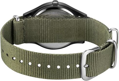 ساعات BOSHIYA العسكرية للرجال ساعات رياضية مقاومة للماء للرجال للمجال التكتيكي للجيش، ساعات عسكرية كوارتز تناظرية مضيئة عرض 12/24 ساعة in Kuwait