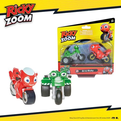 Ricky Zoom Loop & Scootio Motorcycle Toys (Set of 2), Multi in Kuwait
