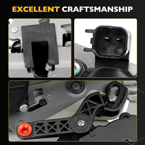 Rear Left Door Lock Latch Actuator Compatible with Chrysler Town & Country 2008-2016, Dodge Grand Caravan 2008-2020, Ram C/V 2012-2015 Lock Actuator Replaces# 5020769AB 5020769AC 68030379AC in Kuwait
