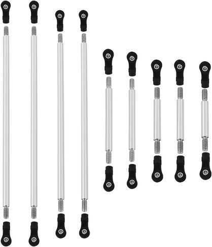 LCG Girder Frame Hard Stainless Steel Linkage Link Rod End for 1/10 RC Crawler Axial SCX10 II III TRX4 Capra 1.9 UTB Metal Links Upgrades (Capra 1.9 UTB) in Kuwait