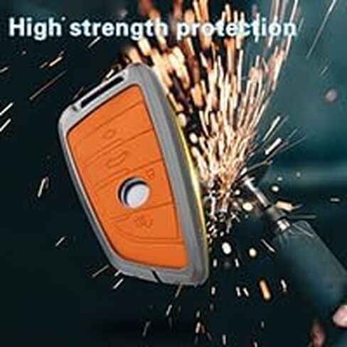 Key Fob Cover with Heavy-duty Keychain for BMW 3 4 5 6 7 Series X1 X2 X3 X4 X5 X6 Classic in Kuwait