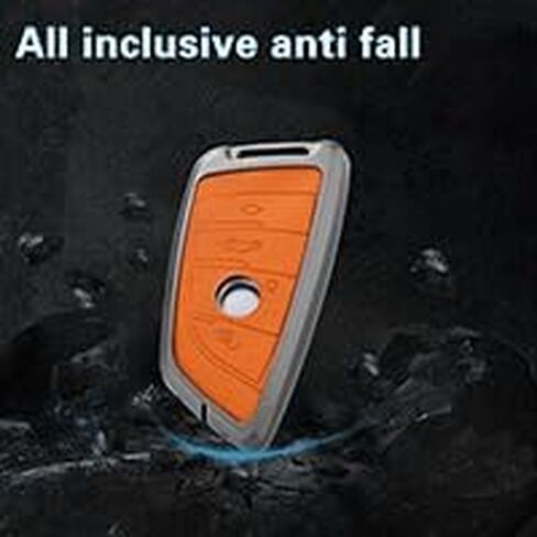 Key Fob Cover with Heavy-duty Keychain for BMW 3 4 5 6 7 Series X1 X2 X3 X4 X5 X6 Classic in Kuwait