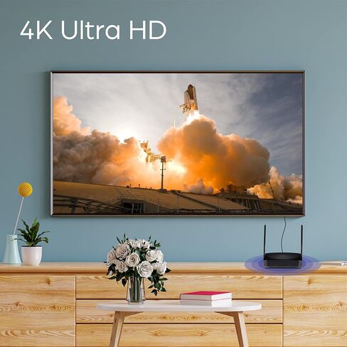 طقم مقدم العرض اللاسلكي TrendNet 4K مع دعم الصوت ، TWP-100R1K ، 5.1 دعم الصوت عبر HDMI ، دقة 4K ، متوافق مع Windows و Mac ، يعمل مع أجهزة Android و iOS ، الأسود in Kuwait