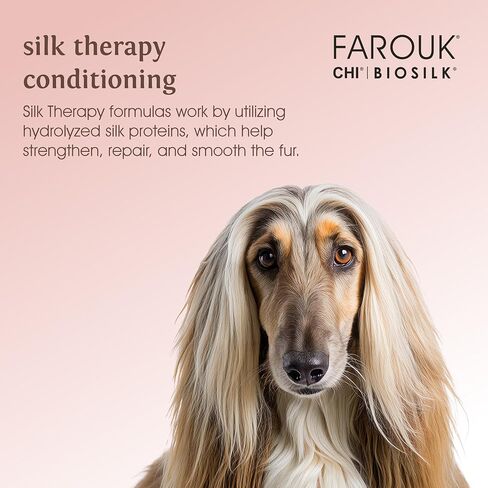 BioSilk for Dogs Therapy Silk Therapy لا يقاوم الرش والاسطوع ، رائحة المعطر ، الرائحة الياسمين والعسل ، خالية من البارابين ، مصنوعة في الولايات المتحدة ، 8 أوقية in Kuwait
