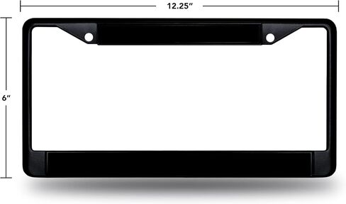 Rico Industries NBA Sacramento Kings Chrome Plate Frame, Black , Purple, Black, 12-inch by 6-inch in Saudi Arabia