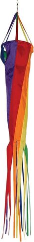 In the Breeze 5228 — 60-inch Fiesta Spinsock — Colorful and Fun Spinning Windsock, Kite Line Laundry… in Kuwait