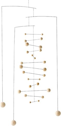 موبايل معلق كاونتر بوينت - لون أسود - 14 بوصة - فولاذ - مصنوع يدويًا في الدنمارك بواسطة Flensted in Kuwait