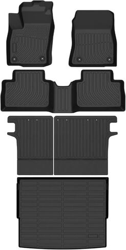 All Weather Floor Mats Fit for 2018-2024 Nissan Kicks Floor Mats & Trunk Mat & Backrest Mats Replacement for Nissan Kicks Accessories Odorless Anti-Slip Floor Mats in Saudi Arabia
