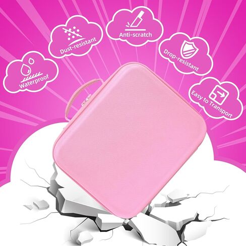 CASE متوافقة مع Little Tikes Story Dream Machine Set ، حقيبة تخزين Toys المصممة لتنظيم كتب القصص ومشغل الصوت ومجموعة أحرف Littles ، Blue & Red (CASE فقط) in Kuwait