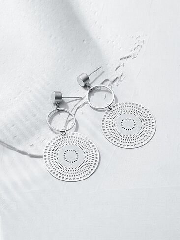 Simple Gold Dangle Earrings Boho Drop Earrings for Women in Saudi Arabia
