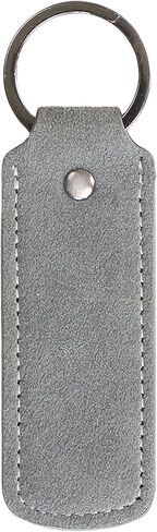 Keychain for Alcantara Material, Handmade Full-Wrap (Black) in Saudi Arabia