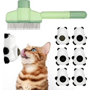 كرات Cat Nip Ball Catnip لألعاب Cat nip للقطط الداخلية كرات النعناع البسيطة التي تلتصق على الحائط 5 قطعة (3 كرات من النعناع البري ، 2 كرات المرارة) مع كراتين Catnip بديلين كحاضرين in Saudi Arabia