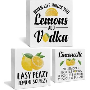 Summer Decor for Home Farmhouse Summer Vibe Tiered Tray Decor 3 Pcs Decorative Wood Box Signs Table Desk Shelf Decoration