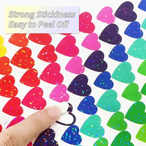 0.5 Inch Shiny Happy Face Stickers,Circle Dots Labels Reward Stickers Teachers Stickers(Multicolored) in Kuwait