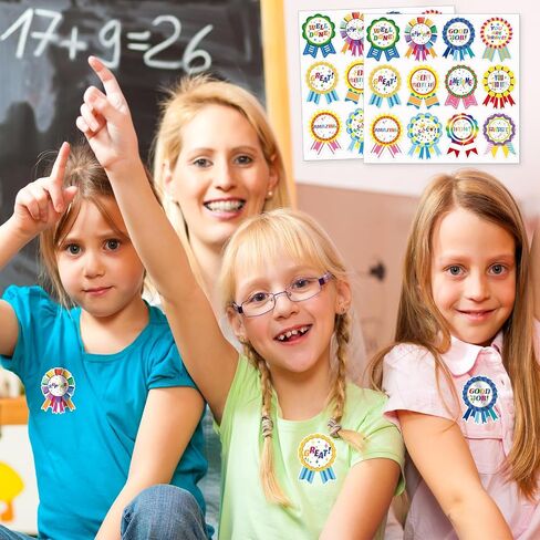 0.5 Inch Shiny Happy Face Stickers,Circle Dots Labels Reward Stickers Teachers Stickers(Multicolored) in Kuwait