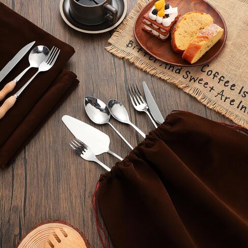 Ferraycle 6 PCS Silver Storage Facs Anti Tarnish Storage Bag Close Plact Formware Flugreware Protection (18 × 18 بوصة ، رمادي غامق) in Kuwait