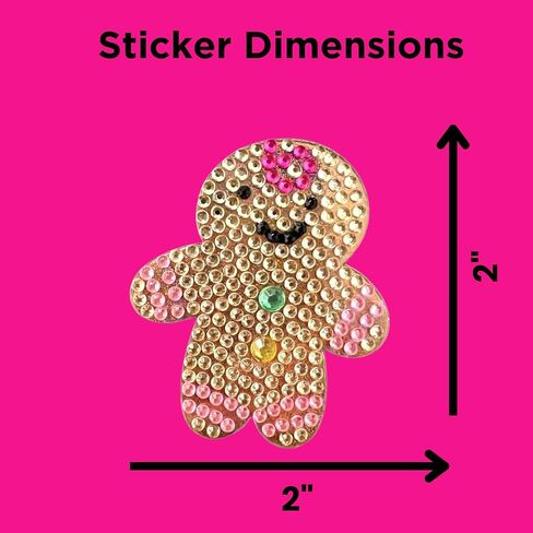 StickerBeans® "The Original Rhinestone Sticker" - مجموعة روح البيضاء (2 "× 2" ، 4 عبوات) - ظهور لامع ، لاصق - تجميع ، تداول ، هدية - تزيين الكمبيوتر المحمول ، الهاتف ، زجاجة الماء - الأطفال المراهقين البالغين in Kuwait