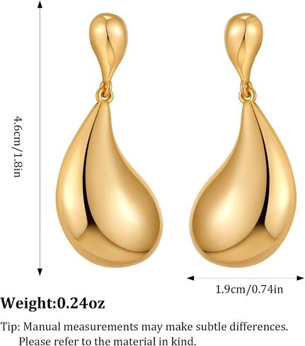 Gold Drop Dangle Earrings for Women Gold Coin Dangle Drop Earrings for Fashion Modern Jewelry in Saudi Arabia