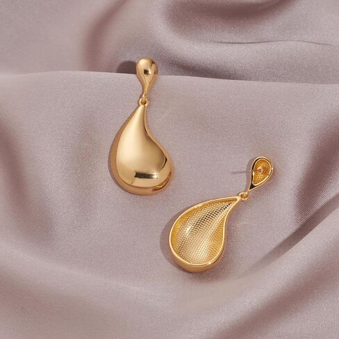 Gold Drop Dangle Earrings for Women Gold Coin Dangle Drop Earrings for Fashion Modern Jewelry in Saudi Arabia