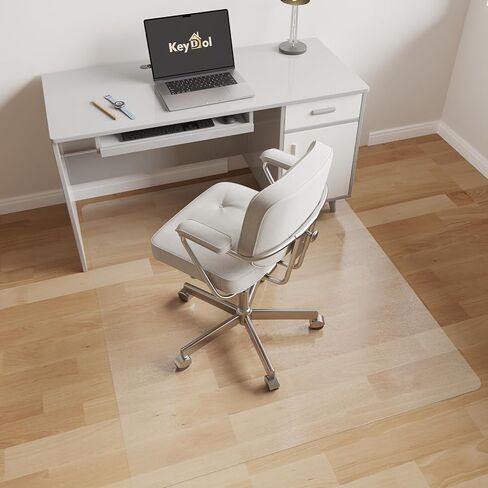 30" x 48" Waterproof Chair Mat for Hardwood, Office Chair Mat for Rolling Chair, Desk Chair Mat for Hardwood Floor, Floor Mat for Home Office, Anti-Slip PVC Floor Protector for Gaming Room in Kuwait
