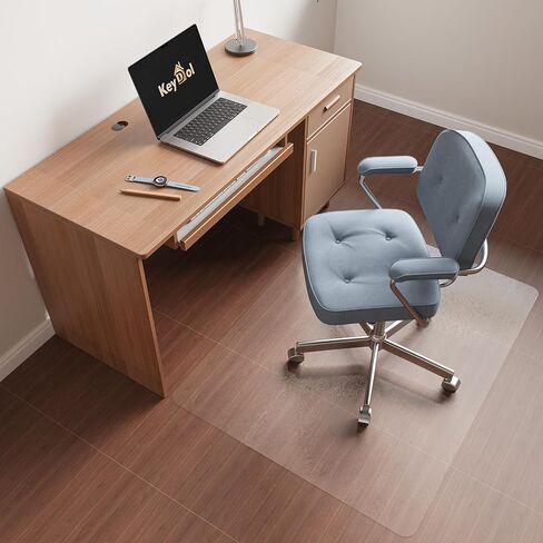 30" x 48" Waterproof Chair Mat for Hardwood, Office Chair Mat for Rolling Chair, Desk Chair Mat for Hardwood Floor, Floor Mat for Home Office, Anti-Slip PVC Floor Protector for Gaming Room in Kuwait