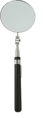Telescoping Inspection circular 360 Mirror with 2 LED Light mirror and mirror on a stick and Extendable Mechanic Tool for Automotive Flexible circular Mirror Diabetic Mirror for feet in Saudi Arabia